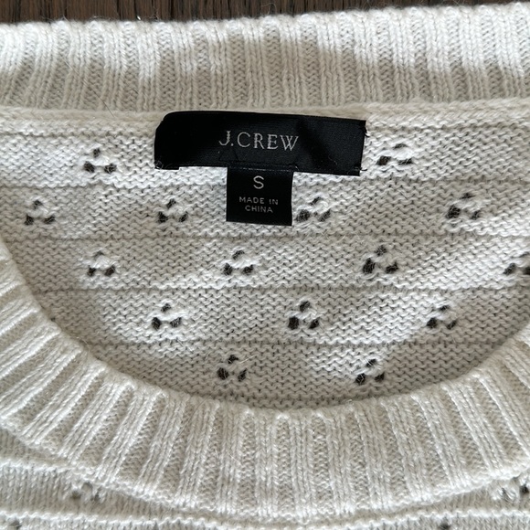 EUC JCrew Cream Sweater - Picture 2 of 7